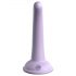 Dillio Curieux Cinq - godemichet en silicone à ventouse (15cm) - violet