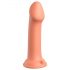 Dillio Grand Héros - gode ventouse en silicone (17cm) - orange