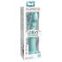 Dillio Slim Seven - stimulateur vibrant à ventouse (20cm) - turquoise