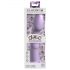 Dillio Super Eight - Dildo en silicone à ventouse (21cm) - violet