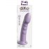 Dillio Super Eight - Dildo en silicone à ventouse (21cm) - violet