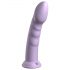 Dillio Super Eight - Dildo en silicone à ventouse (21cm) - violet