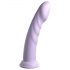 Dillio Super Eight - Dildo en silicone à ventouse (21cm) - violet