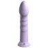 Dillio Super Eight - Dildo en silicone à ventouse (21cm) - violet