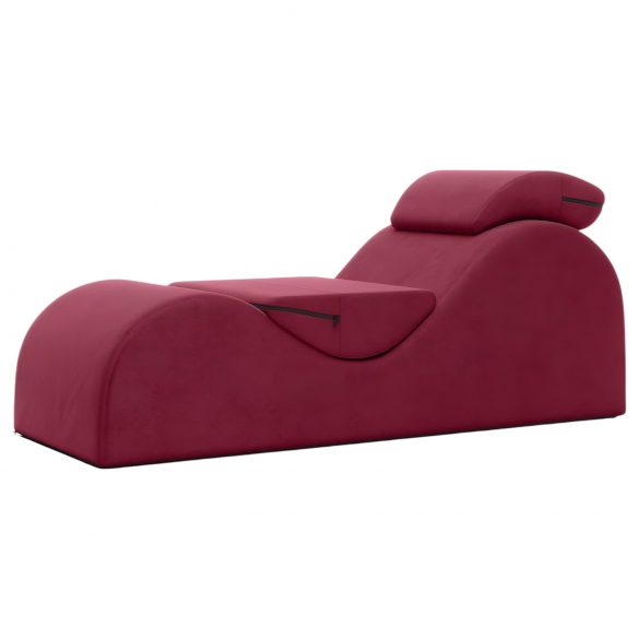 Liberator Esse Lounger - Canapé érotique modulable 3 pièces (rouge)