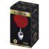 Alive Anal Pleasure - anale plug met konijnenstaart (zilver-rood)