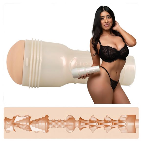 Fleshlight Violet Myers Waifu - levensechte kunstvagina (natuurlijk)