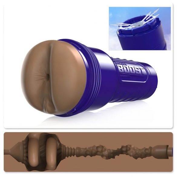 Fleshlight Boost Blast - levensechte anus masturbator (bruin)