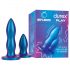 Durex Deep & Deeper - anale plugset - 2-delig (blauw)