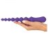 You2Toys - Bolvormige, flexibele anale dildo (paars)