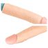 Lonely Max - levensechte vibrator (17 cm) - naturel