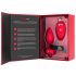 B-Vibe Heart - Vibromasseur Anal Sans Fil Rechargeable (Rouge)