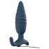 ANOS - radiogestuurde stotende anaal vibrator (blauw)