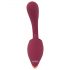 Javida - 2in1 trilfunctie vibrator (rood)