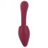 Javida - 2in1 trilfunctie vibrator (rood)