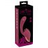 Javida - 2in1 trilfunctie vibrator (rood)