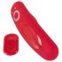 Smile - draadloze oplaadbare slipvibrator (rood)