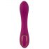 Javida - Vibromasseur gonflable 2 points (violet)