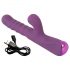 Javida - 3-in-1 konijnen vibrator (paars)