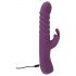 Javida - duwende vibrator met clitorisstimulator (paars)