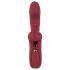 Javida 2 Functies Konijn - oplaadbare clitoris vibrator (rood)