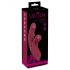 Javida 2 Functies Konijn - oplaadbare clitoris vibrator (rood)