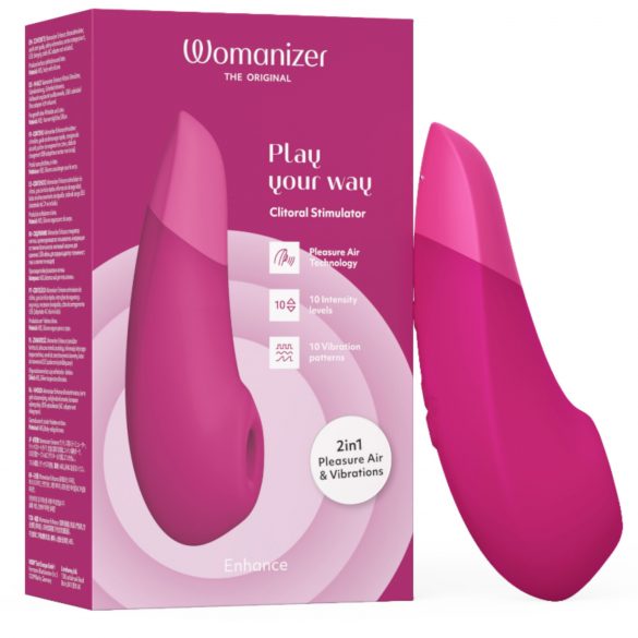 Womanizer Enhance - Stimulateur Clitoridien à Ondes (Rose)