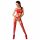 Passie BS047 - open net set met uitsnijdingen (rood) - S-L