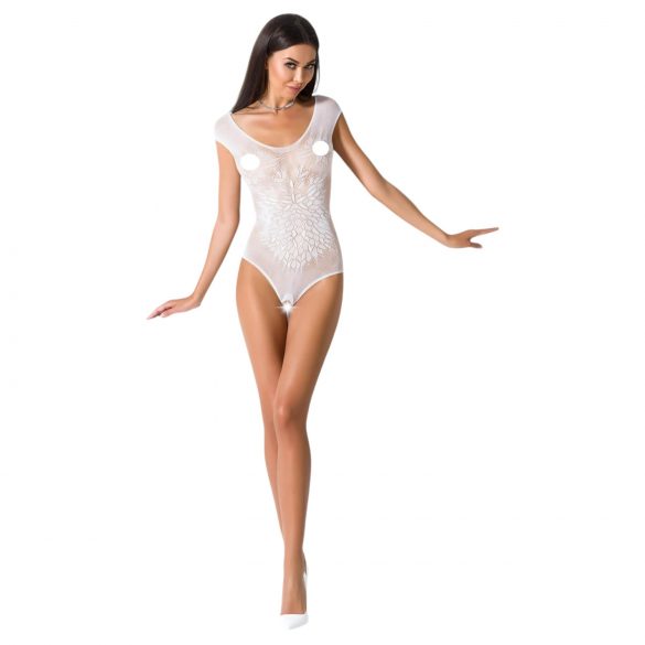 Passion BS064 - witte open net body - S-L