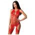 Passie BS079 - open visnet set - rood (S-L)