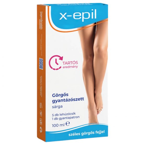 X-Epil - waxset met roller - geel