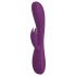 WEJOY Elise - oplaadbare, waterdichte vibrator met clitorisstimulator (paars)