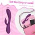 WEJOY Elise - oplaadbare, waterdichte vibrator met clitorisstimulator (paars)