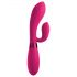 OMG! Rabbits - vibrator met clitorisstimulator (roze)