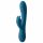 Inya Luv Bunny - Vibrateur Rechargeable avec Stimulateur Clitoridien (Turquoise)