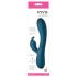 Inya Luv Bunny - Vibrateur Rechargeable avec Stimulateur Clitoridien (Turquoise)