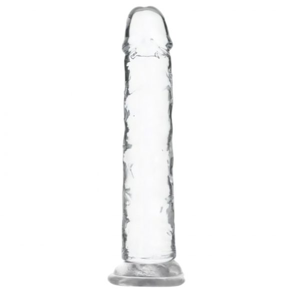 Addiction Crystal - voet dildo (transparant) - 18cm