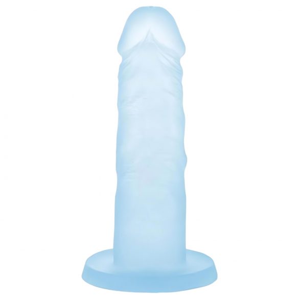 Addiction Cocktails - zuignap siliconen dildo (blauw)