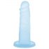 Addiction Cocktails - zuignap siliconen dildo (blauw)