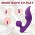 Sex HD Chomper - waterdichte clitoris- en anaal vibrator (paars)