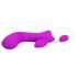 Pretty Love Brighty - waterdichte G-spot vibrator met clitorisstimulator (paars)