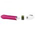 Pretty Love Daniel - waterdichte G-spot vibrator (roze-wit)