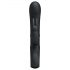 Pretty Love Webb - waterdichte vibrator met clitorisstimulator (zwart)