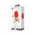 Pretty Love Rose Lover - 2-in-1 clitorisstimulator met tong (rood)