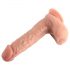 Zweevoudige densiteit -  realistische dildo - 20 cm (natúúrlig)