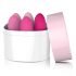 Sex HD Eggs - 6-delige kegelbalset (roze)