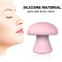 Magic Mushroom - oplaadbare gezichtsmassager (roze)