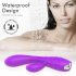 Sex HD Muses - oplaadbare, waterdichte verwarmende vibrator (paars)