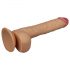 Lovetoy King-Sized – zuignap, realistische dildo met ballen – 25cm (natuurlijk)