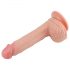 Lovetoy Nature Cock - levensechte dildo met zuignap - 21 cm (natuurlijk)